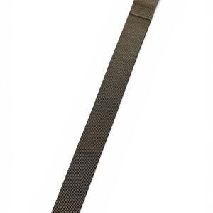 45mm Apple Watch Band Silver Tone Mesh Milanese Loop S/M 130–180mm Adjustable